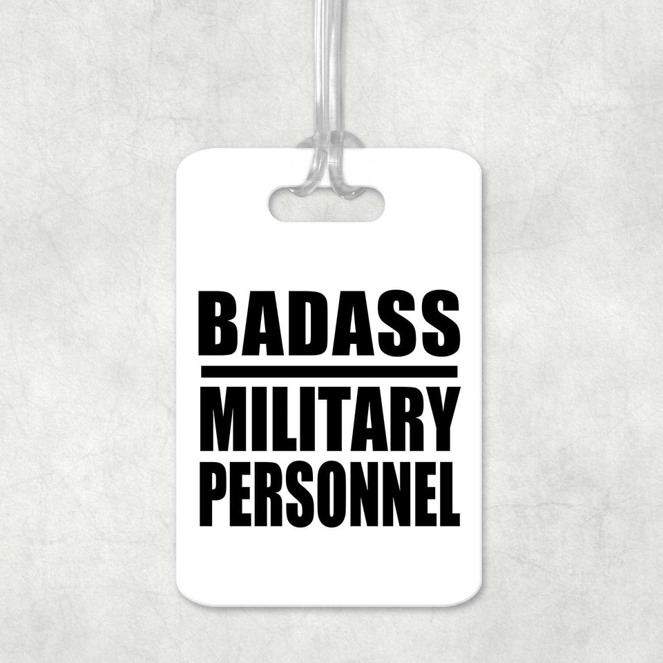 Badass Military Personnel - Luggage Bag Tag