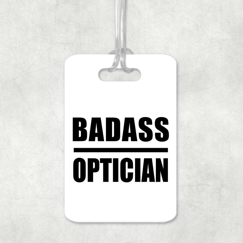Badass Optician - Luggage Bag Tag