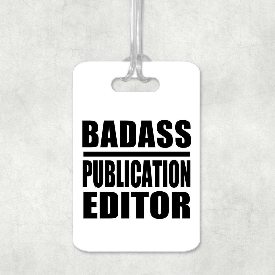 Badass Publication Editor - Luggage Bag Tag