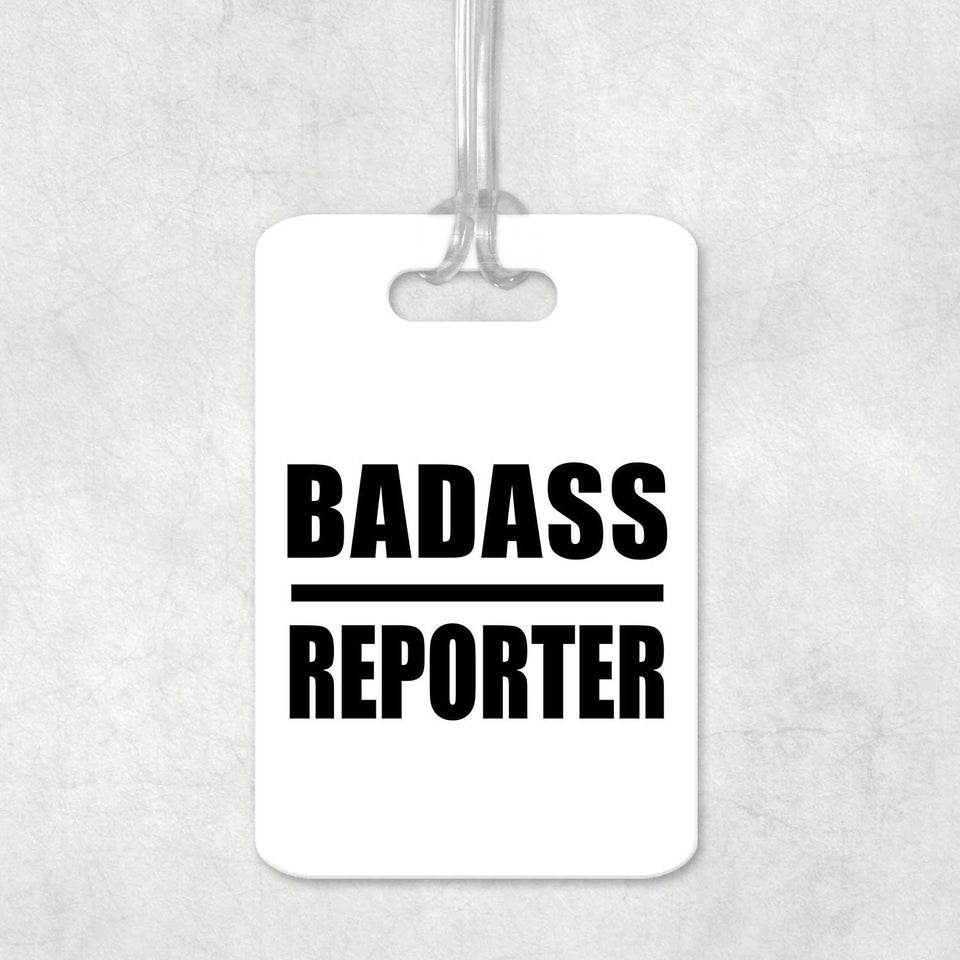 Badass Reporter - Luggage Bag Tag
