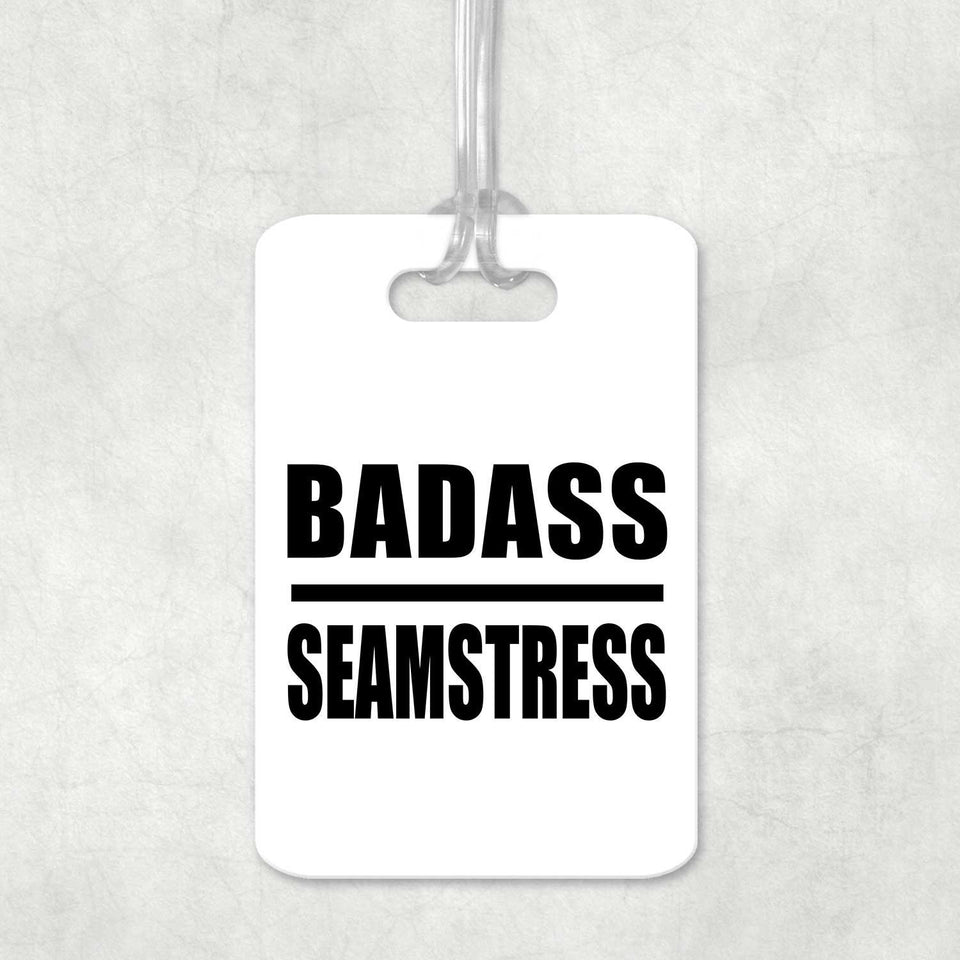 Badass Seamstress - Luggage Bag Tag