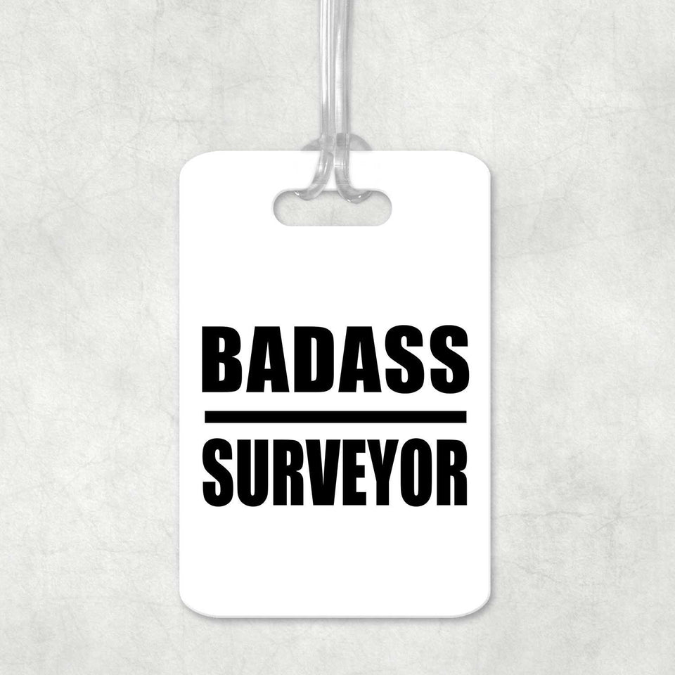 Badass Surveyor - Luggage Bag Tag