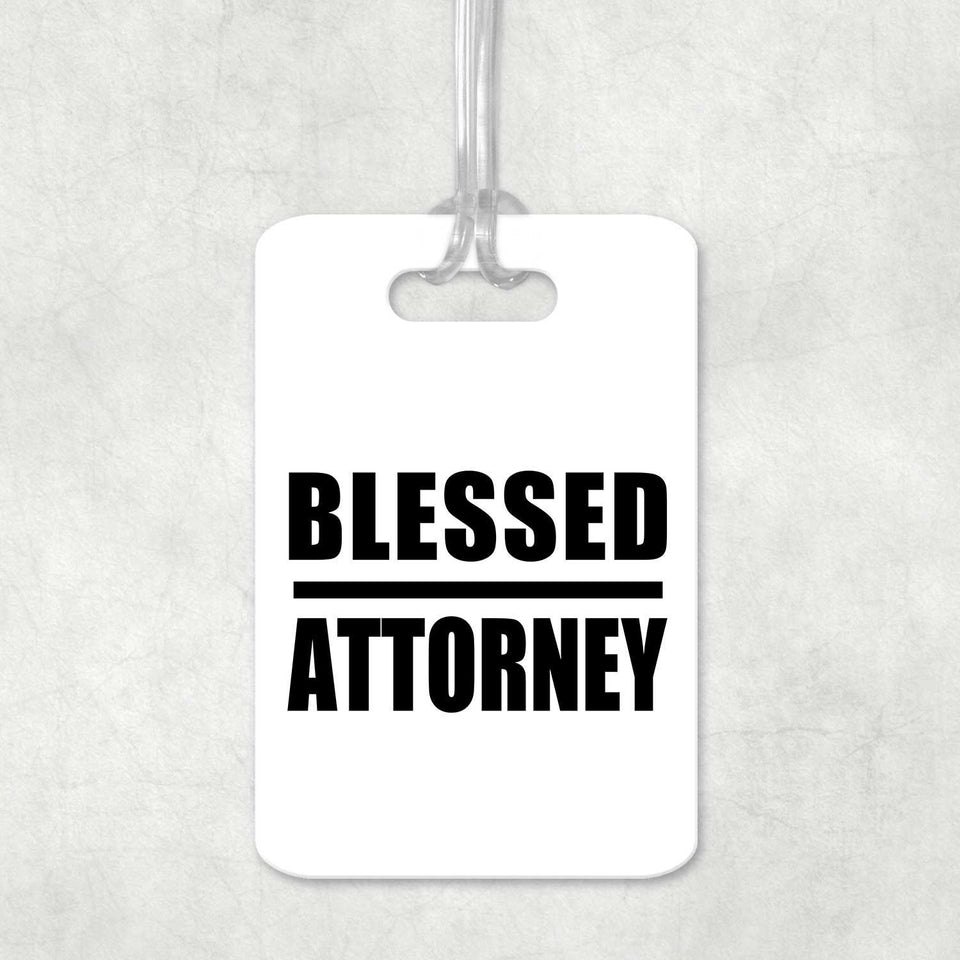 Blessed Attorney - Luggage Bag Tag