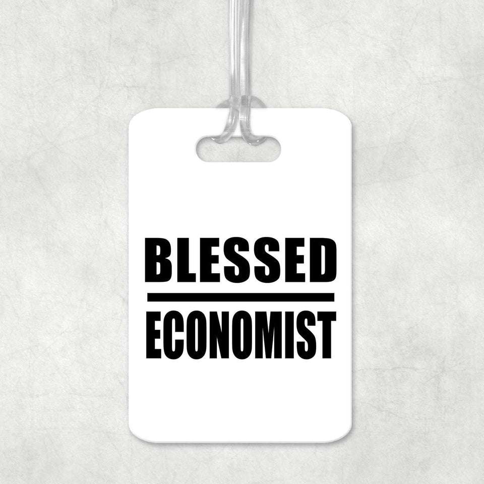 Blessed Economist - Luggage Bag Tag