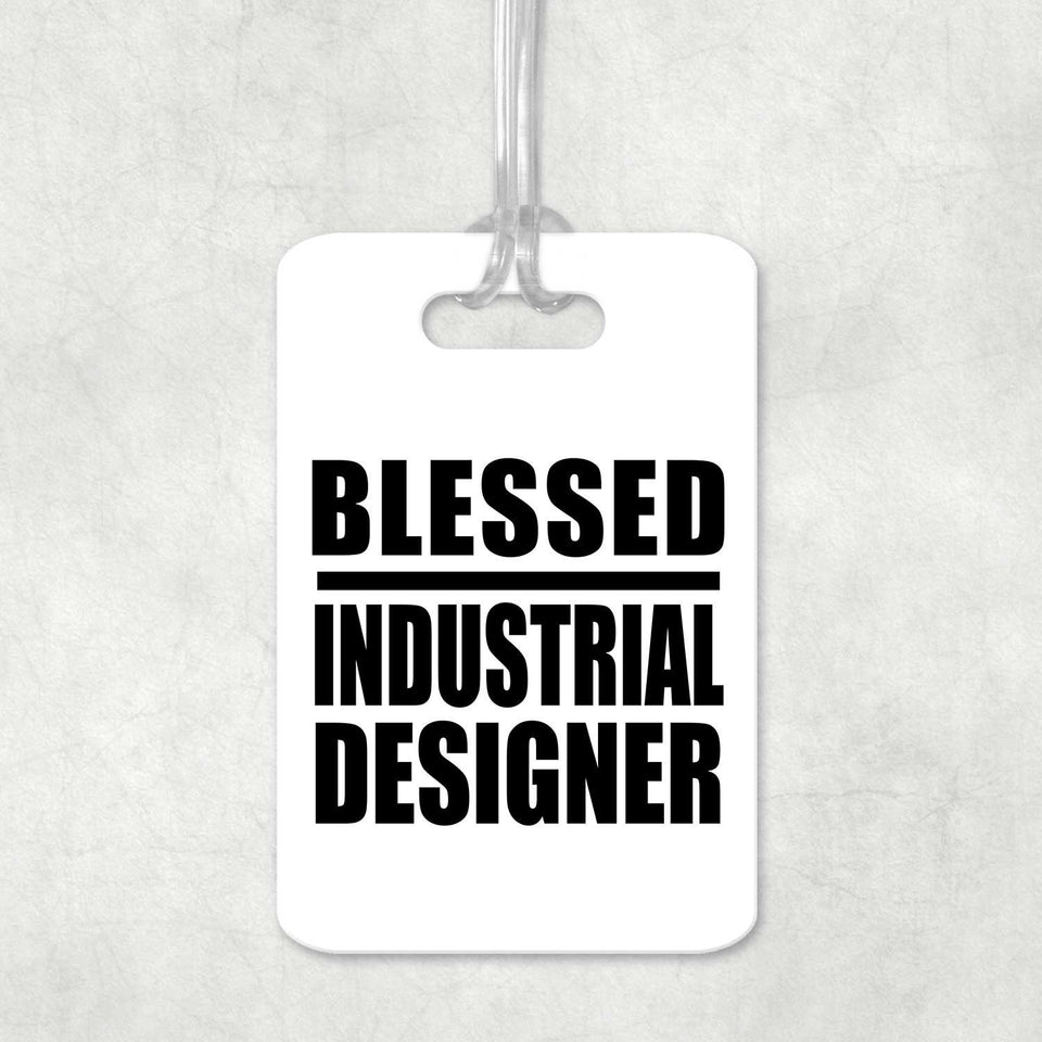 Blessed Industrial Designer - Luggage Bag Tag