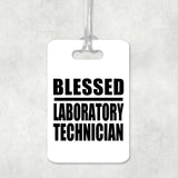 Blessed Laboratory Technician - Luggage Bag Tag