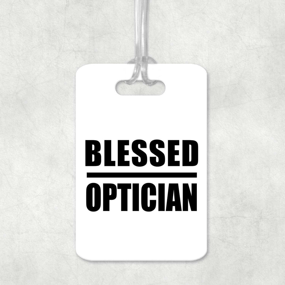 Blessed Optician - Luggage Bag Tag