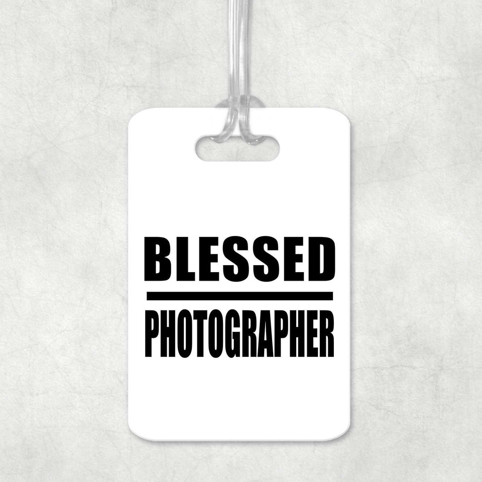 Blessed Photographer - Luggage Bag Tag