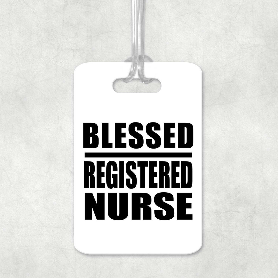 Blessed Registered Nurse - Luggage Bag Tag