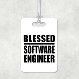 Blessed Software Engineer - Luggage Bag Tag