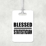 Blessed Statistician - Luggage Bag Tag