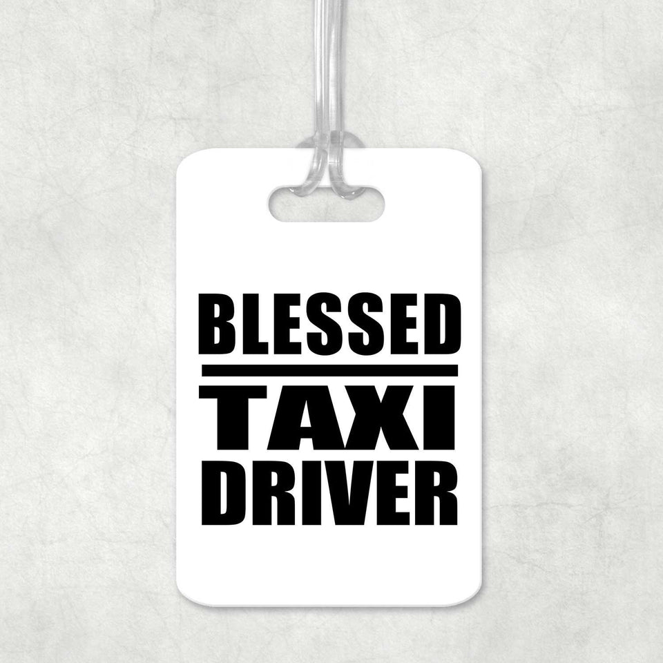 Blessed Taxi Driver - Luggage Bag Tag