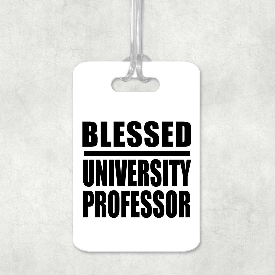 Blessed University Professor - Luggage Bag Tag