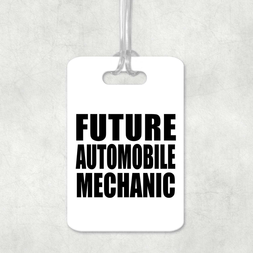 Future Automobile Mechanic - Luggage Bag Tag