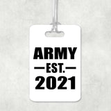 Army Established EST. 2021 - Luggage Bag Tag