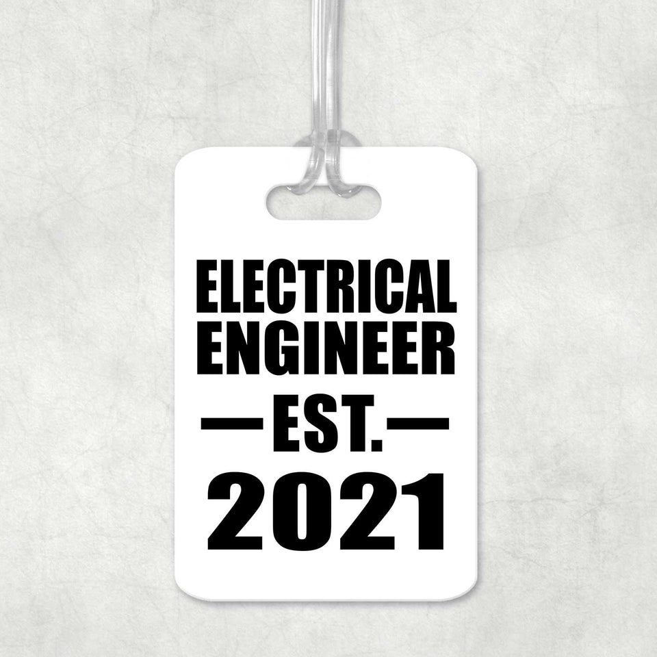 Electrical Engineer Established EST. 2021 - Luggage Bag Tag