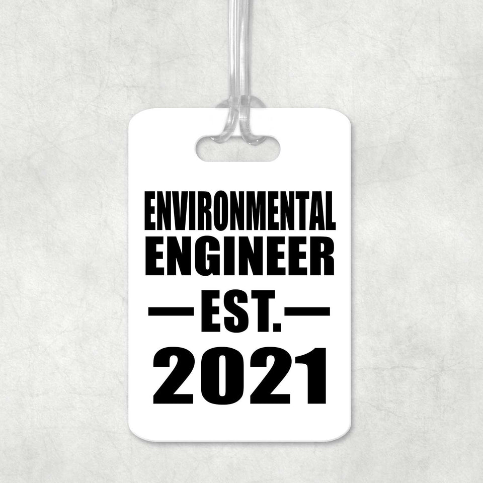 Environmental Engineer Established EST. 2021 - Luggage Bag Tag