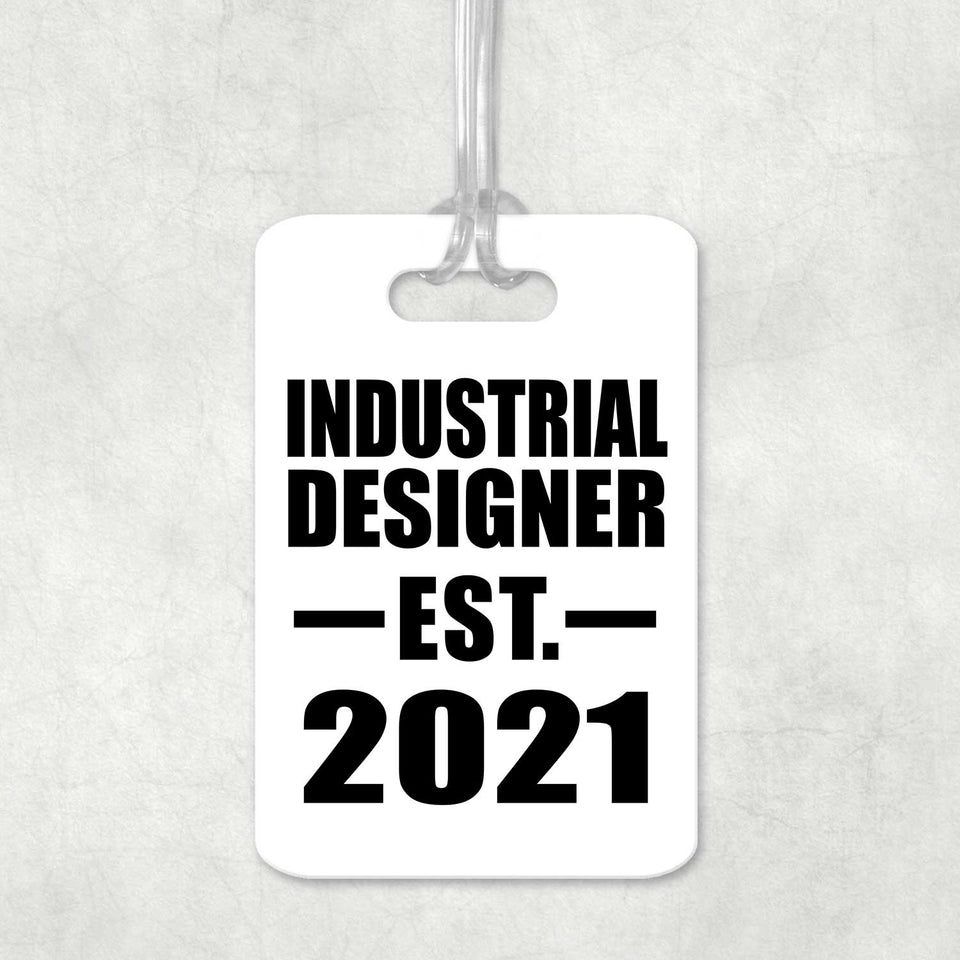 Industrial Designer Established EST. 2021 - Luggage Bag Tag
