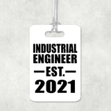 Industrial Engineer Established EST. 2021 - Luggage Bag Tag