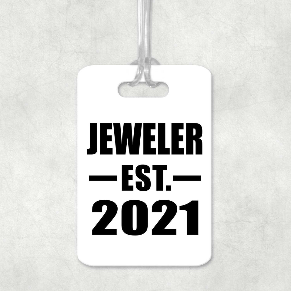 Jeweler Established EST. 2021 - Luggage Bag Tag