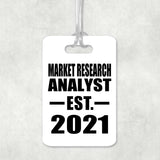 Market Research Analyst Established EST. 2021 - Luggage Bag Tag