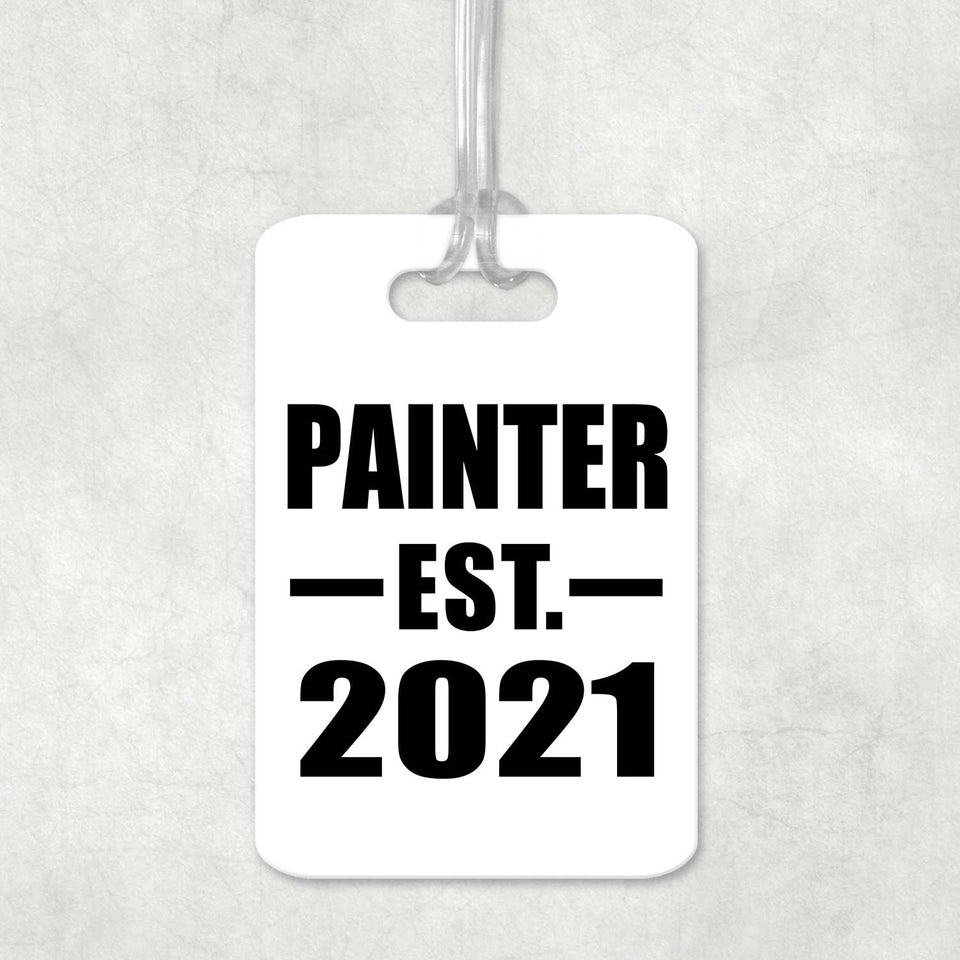 Painter Established EST. 2021 - Luggage Bag Tag