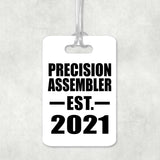 Precision Assembler Established EST. 2021 - Luggage Bag Tag