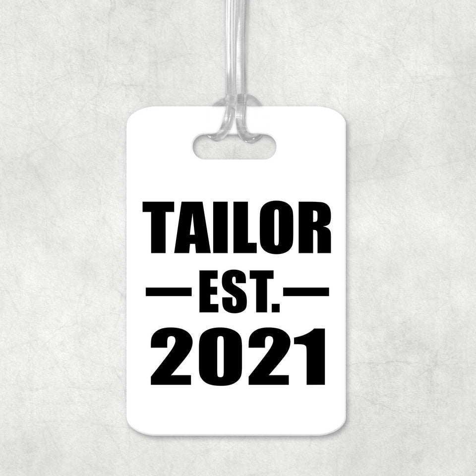 Tailor Established EST. 2021 - Luggage Bag Tag