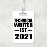 Technical Writer Established EST. 2021 - Luggage Bag Tag