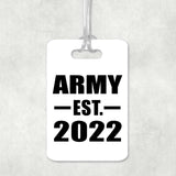 Army Established EST. 2022 - Luggage Bag Tag