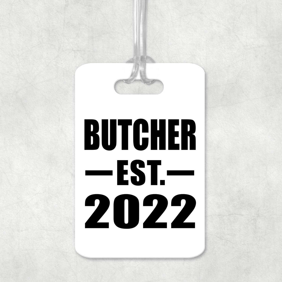 Butcher Established EST. 2022 - Luggage Bag Tag
