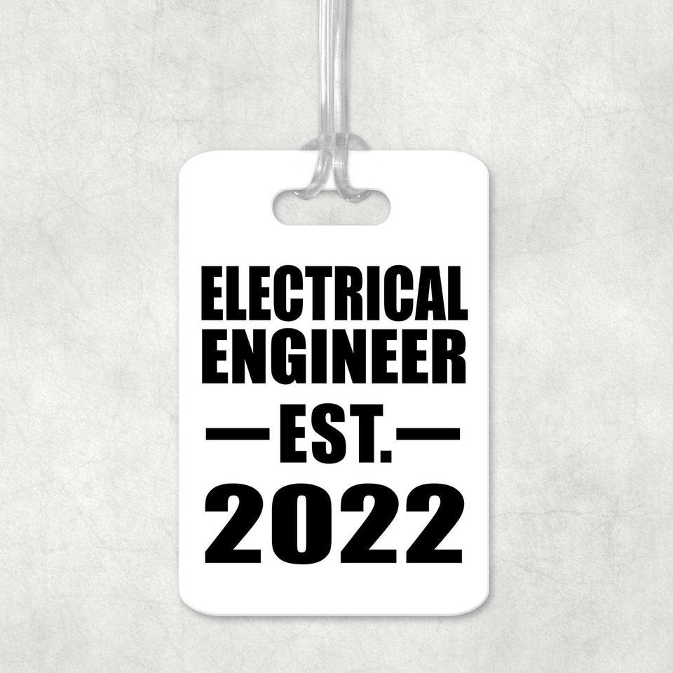 Electrical Engineer Established EST. 2022 - Luggage Bag Tag