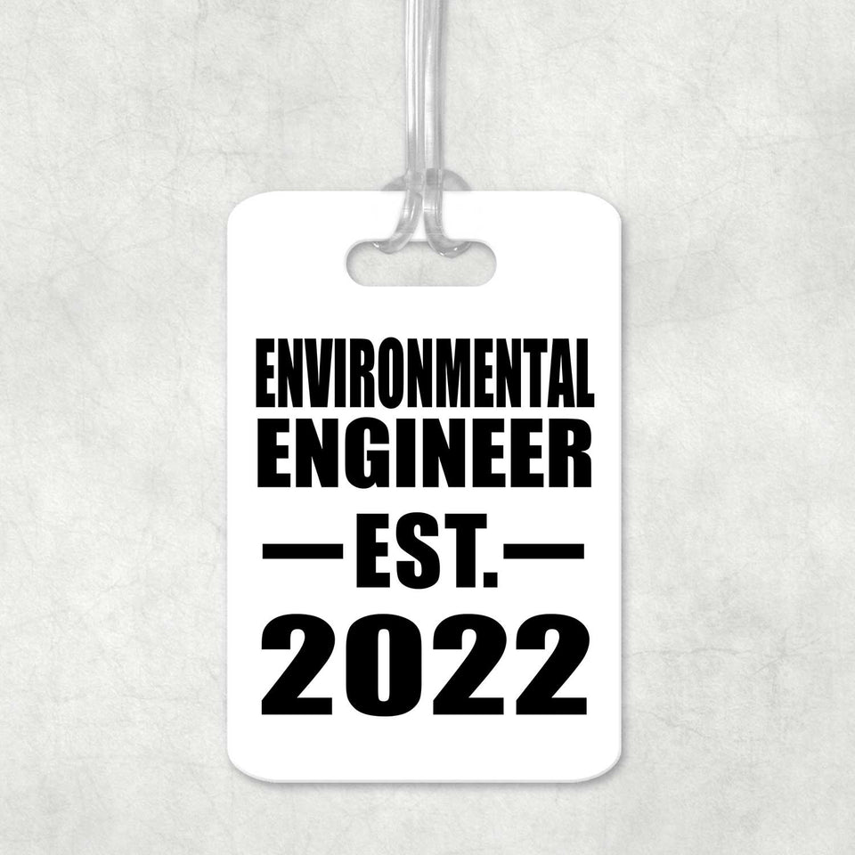 Environmental Engineer Established EST. 2022 - Luggage Bag Tag