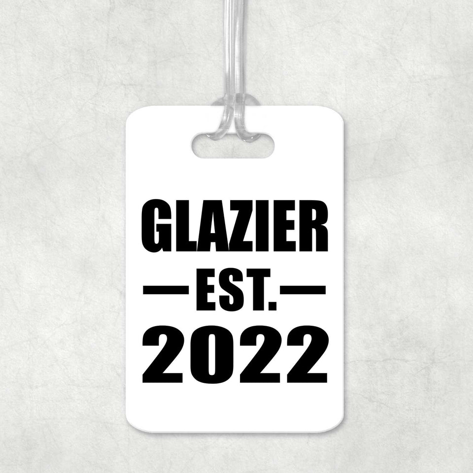 Glazier Established EST. 2022 - Luggage Bag Tag