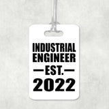 Industrial Engineer Established EST. 2022 - Luggage Bag Tag
