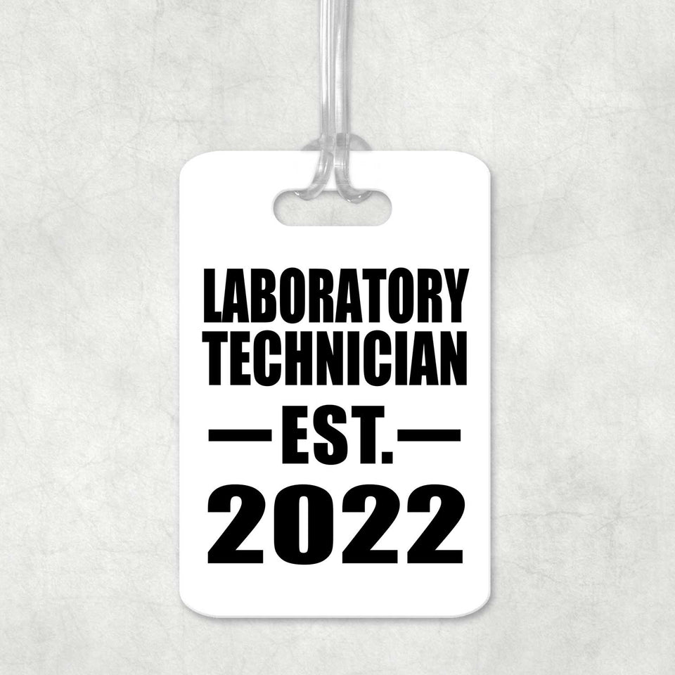 Laboratory Technician Established EST. 2022 - Luggage Bag Tag
