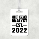 Market Research Analyst Established EST. 2022 - Luggage Bag Tag