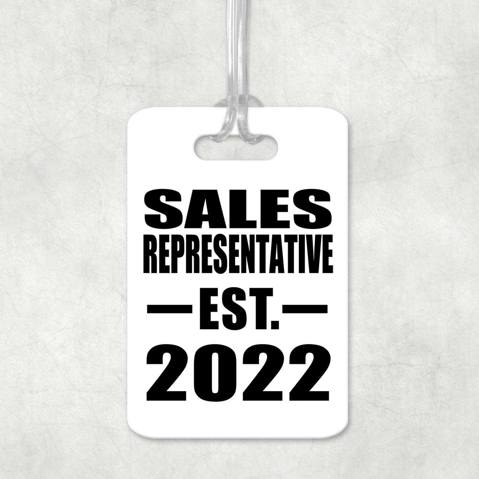 Sales Representative Established EST. 2022 - Luggage Bag Tag