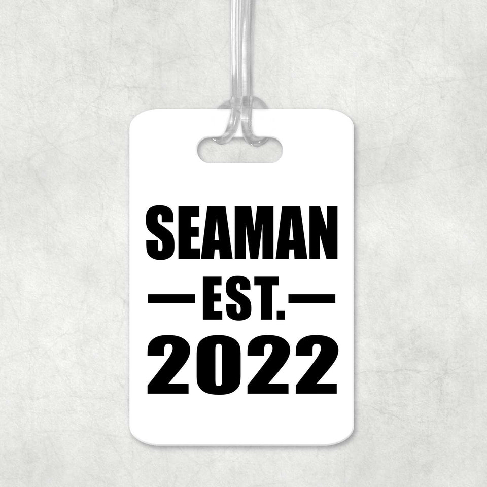 Seaman Established EST. 2022 - Luggage Bag Tag