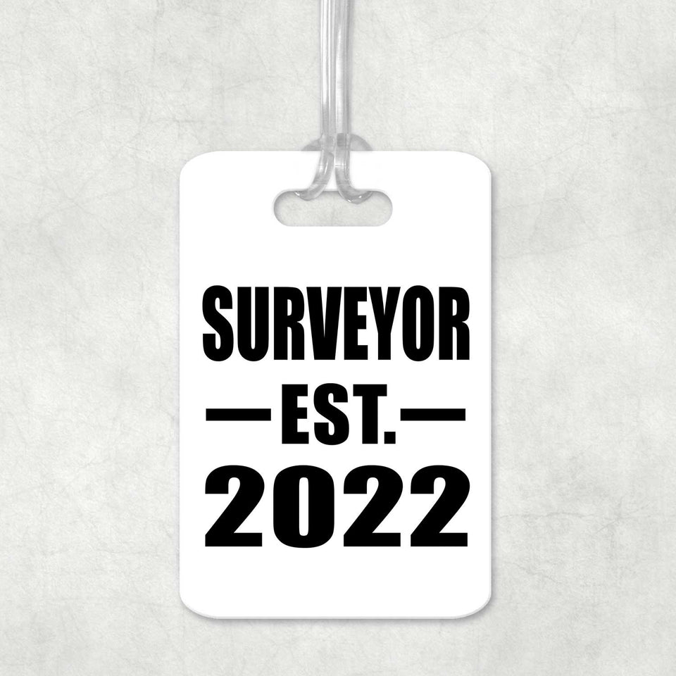 Surveyor Established EST. 2022 - Luggage Bag Tag