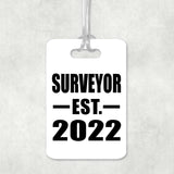 Surveyor Established EST. 2022 - Luggage Bag Tag