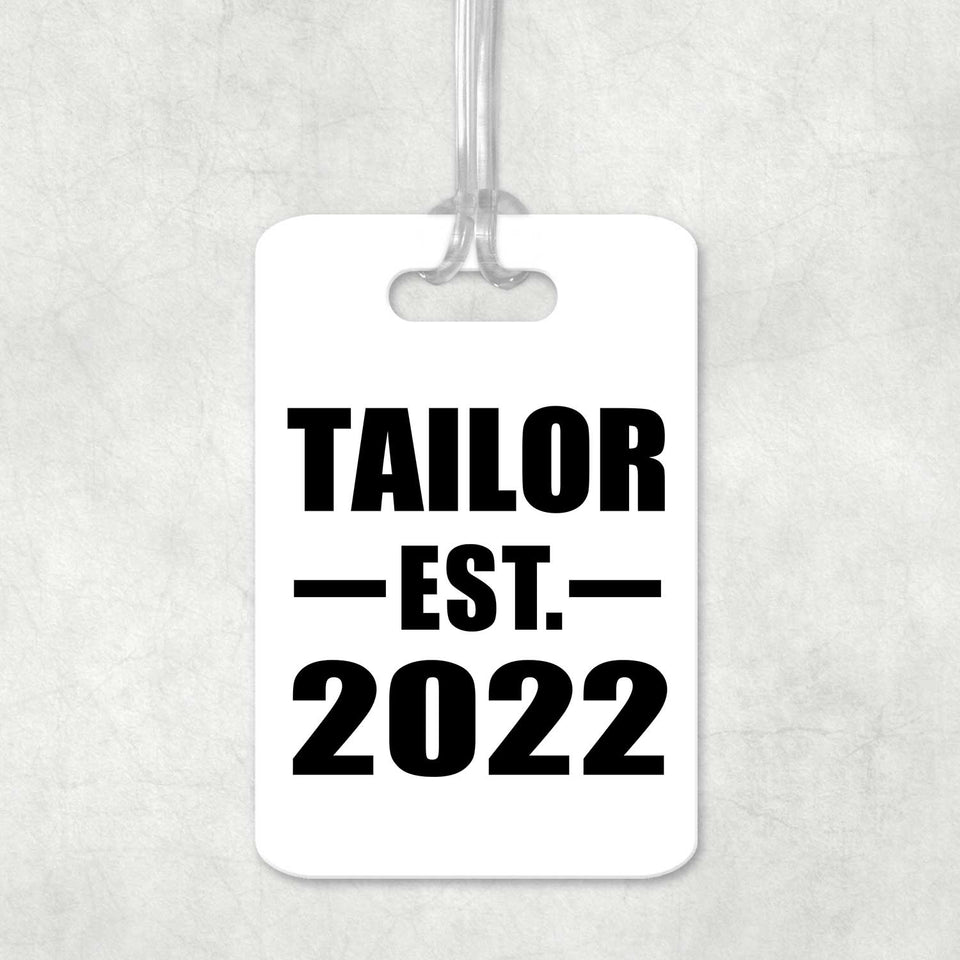 Tailor Established EST. 2022 - Luggage Bag Tag