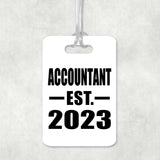 Accountant Established EST. 2023 - Luggage Bag Tag