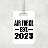 Air Force Established EST. 2023 - Luggage Bag Tag
