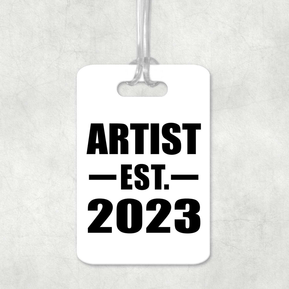 Artist Established EST. 2023 - Luggage Bag Tag