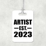 Artist Established EST. 2023 - Luggage Bag Tag