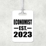 Economist Established EST. 2023 - Luggage Bag Tag