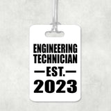 Engineering Technician Established EST. 2023 - Luggage Bag Tag