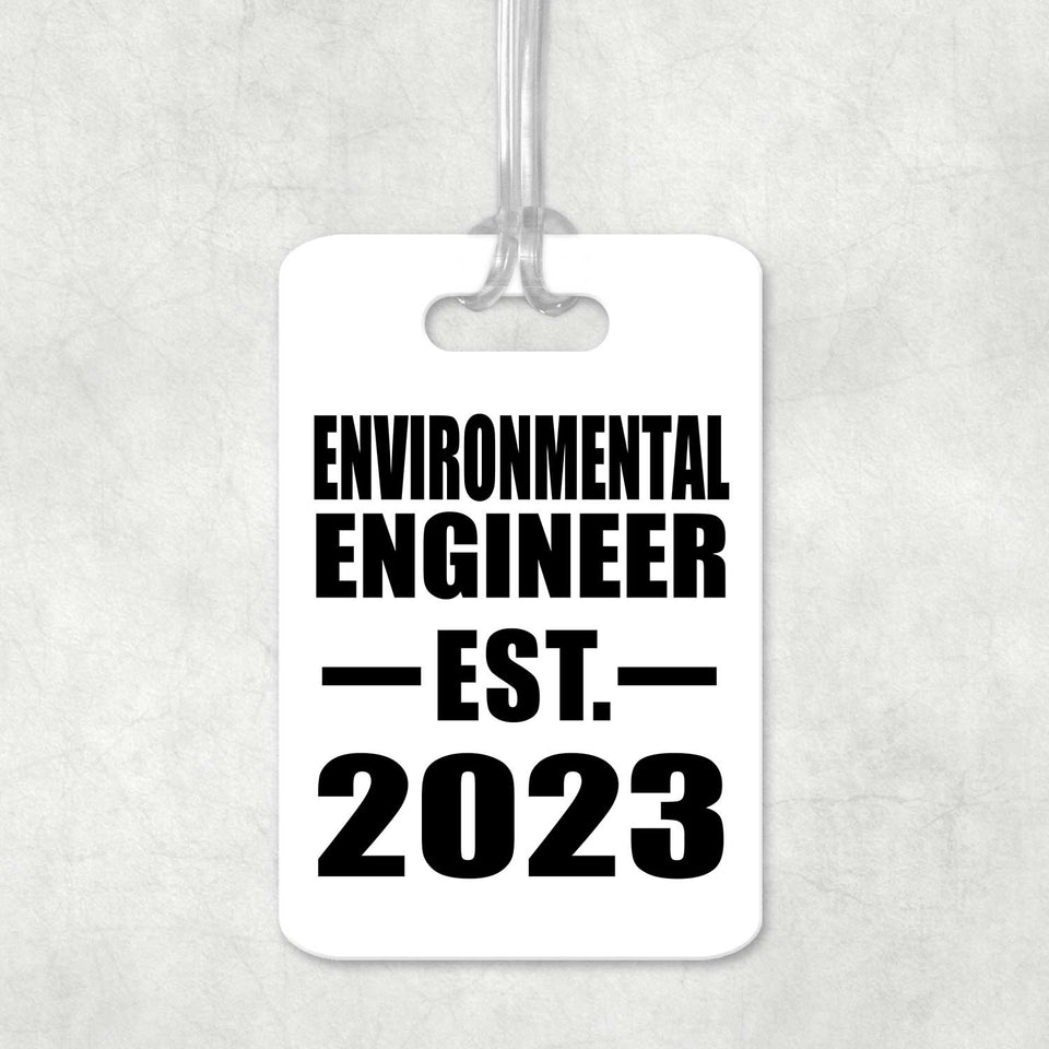 Environmental Engineer Established EST. 2023 - Luggage Bag Tag