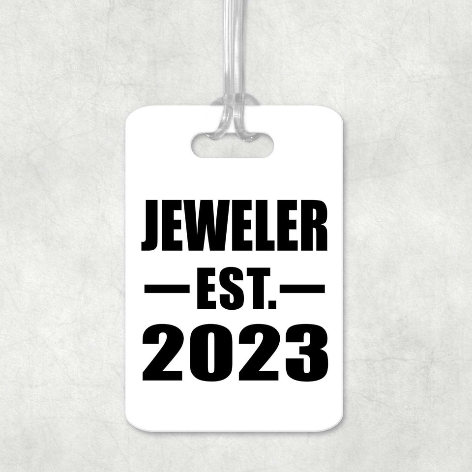 Jeweler Established EST. 2023 - Luggage Bag Tag
